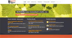 Desktop Screenshot of moravin.eu